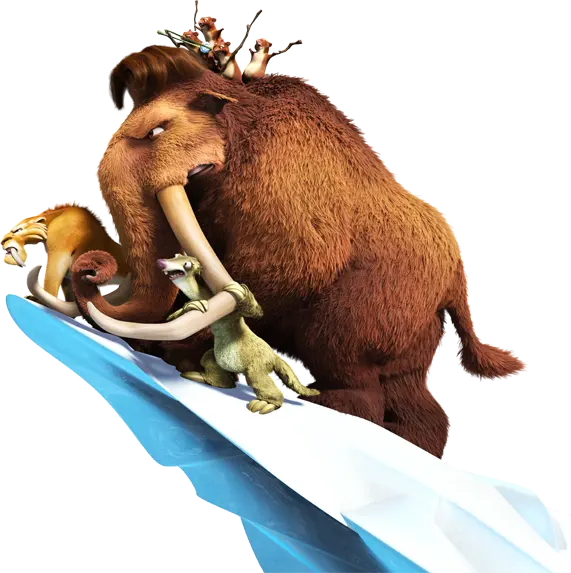 Ice Age characters ready for fight